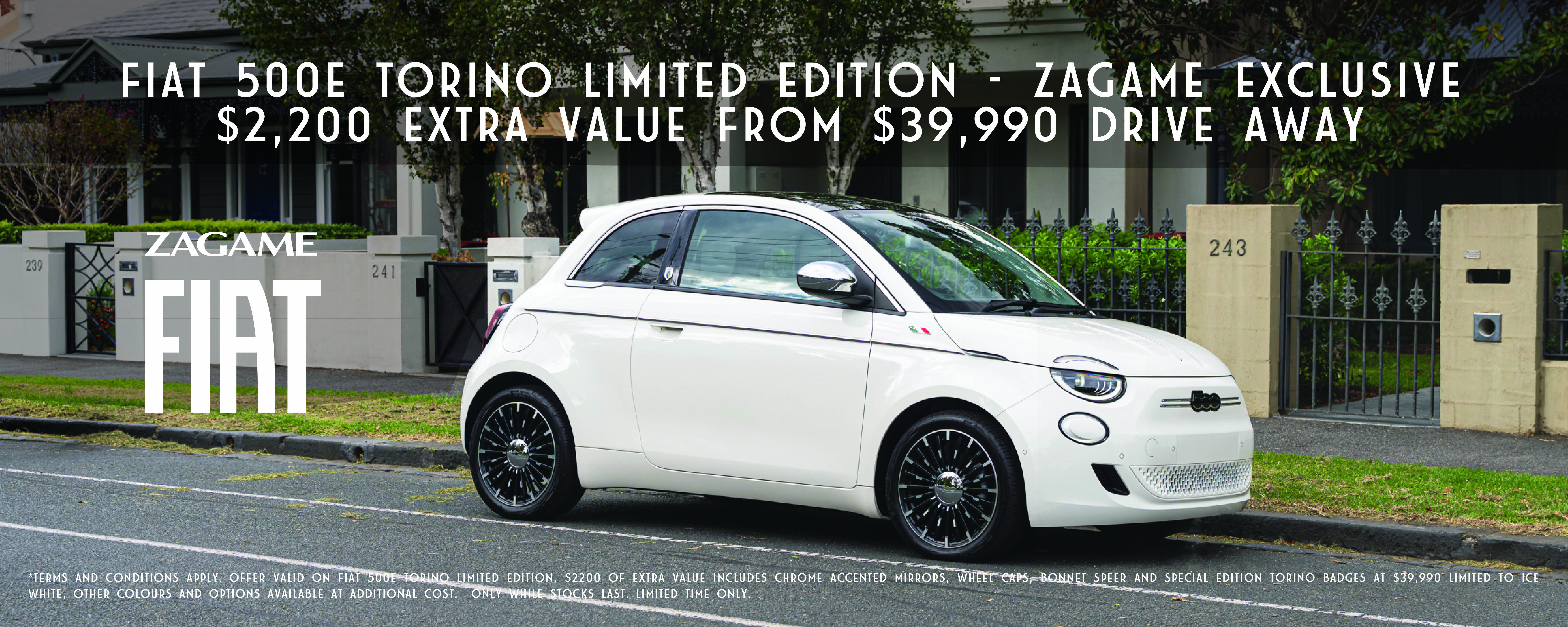 Fiat 500e Torino Special Edition