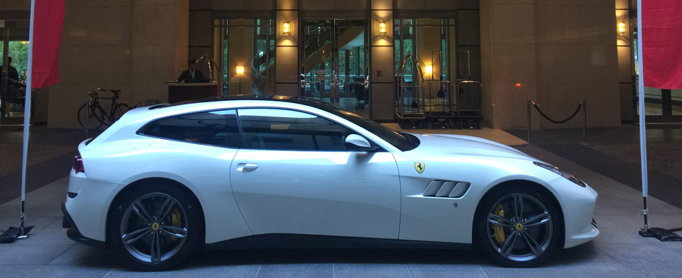 ZAGAME FERRARI LAUNCH THE NEW GTC4LUSSOT